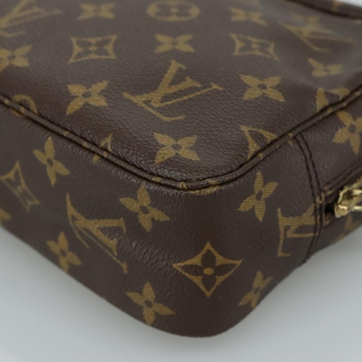 LOUIS VUITTON Monogram Trousse Toilette 23 Clutch Bag M47524 LV yk16424