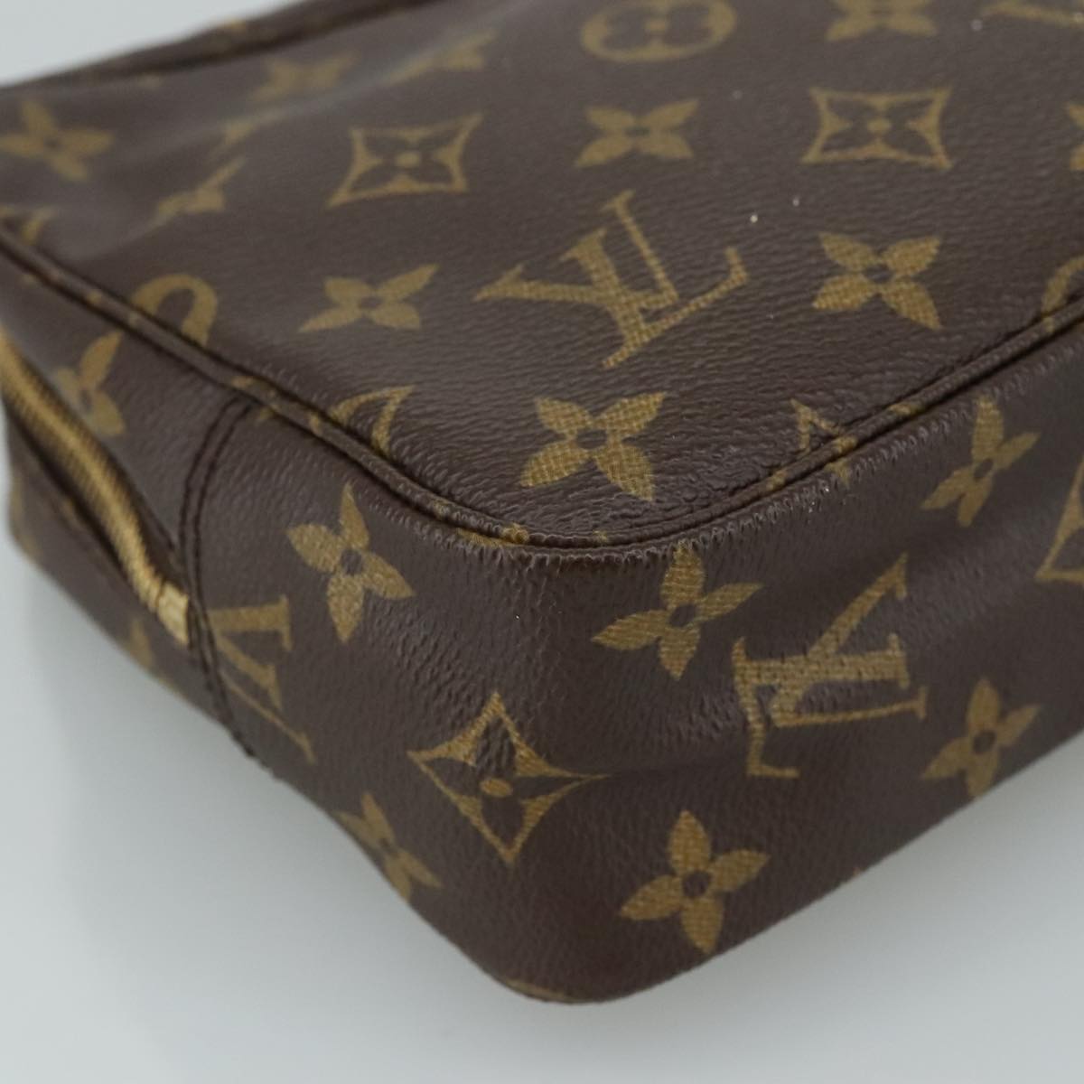 LOUIS VUITTON Monogram Trousse Toilette 23 Clutch Bag M47524 LV yk16424