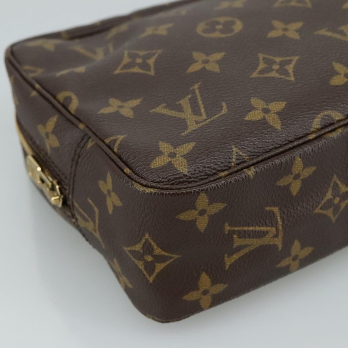 LOUIS VUITTON Monogram Trousse Toilette 23 Clutch Bag M47524 LV yk16424
