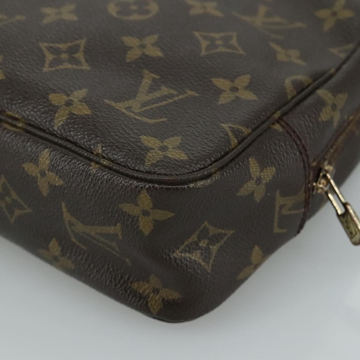 LOUIS VUITTON Monogram Trousse Toilette 23 Clutch Bag M47524 LV yk16502