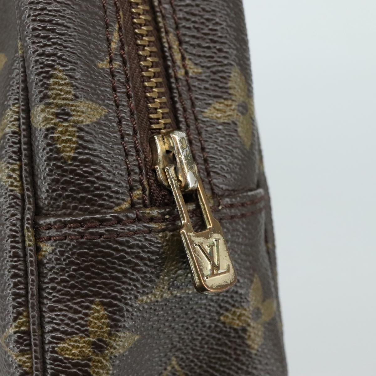 LOUIS VUITTON Monogram Trousse Toilette 23 Clutch Bag M47524 LV yk16502
