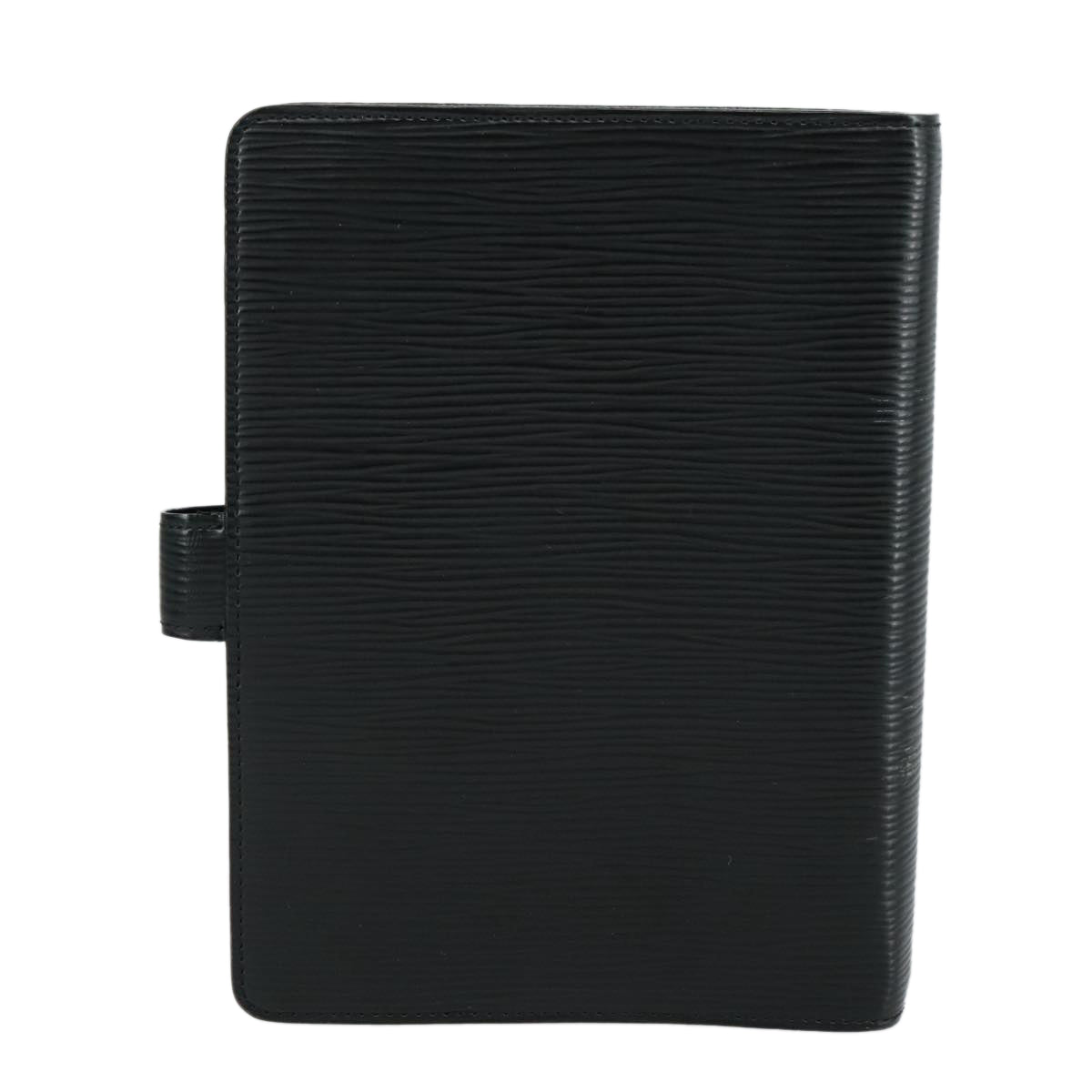 LOUIS VUITTON Epi Agenda MM Day Planner Cover Black R20042 LV yk16503