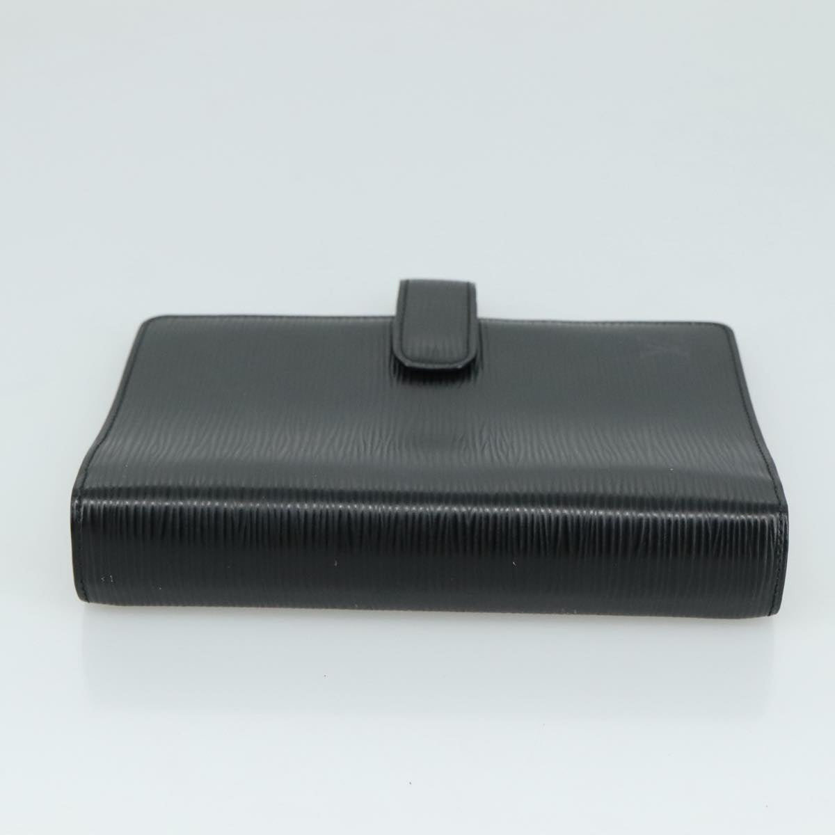 LOUIS VUITTON Epi Agenda MM Day Planner Cover Black R20042 LV yk16503