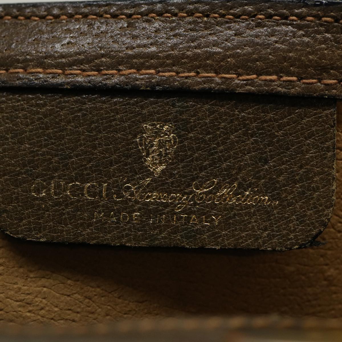 GUCCI Web Sherry Line GG Canvas Clutch Bag Beige Red Green yk4369
