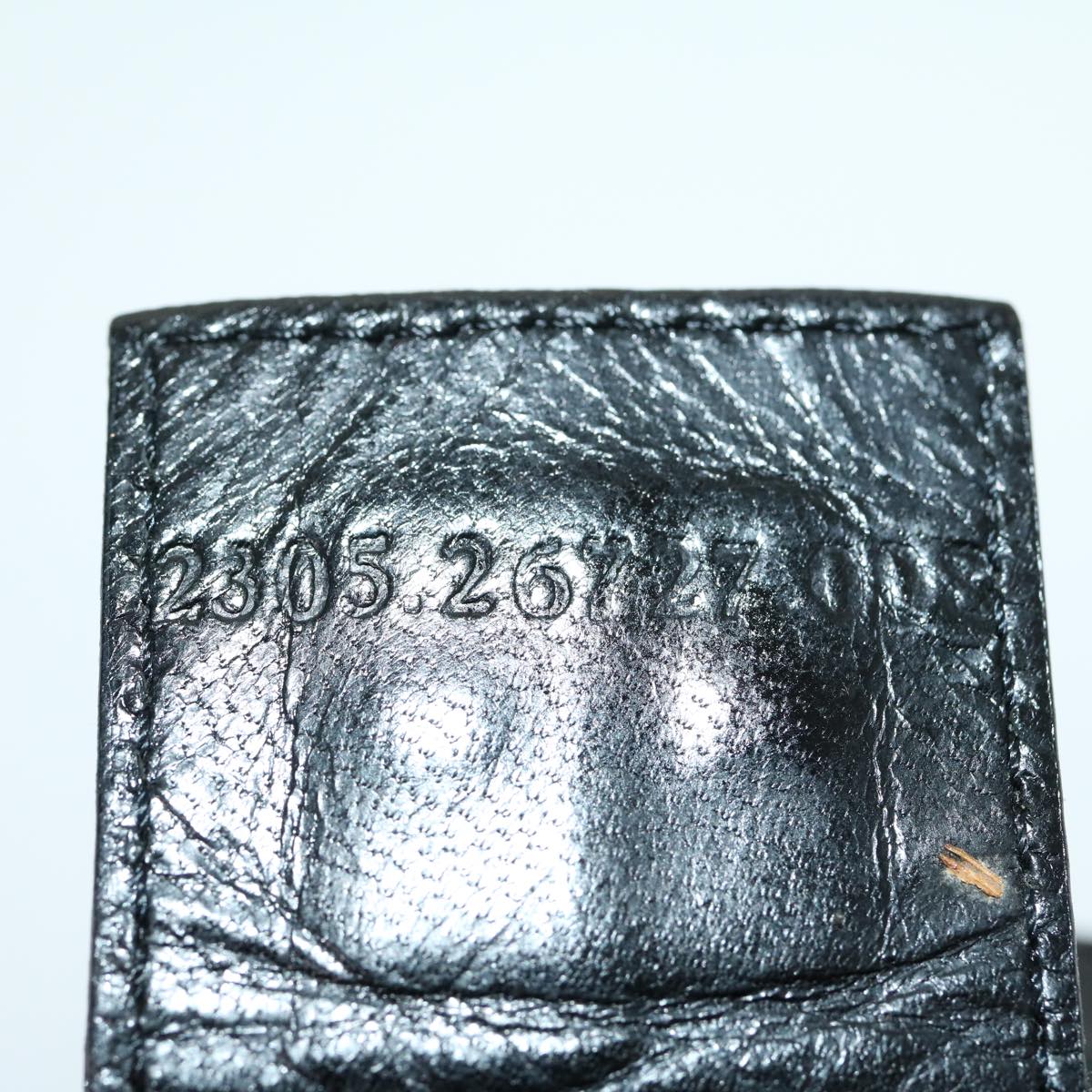 FENDI Mamma Baguette Shoulder Bag Nylon Black yk4679