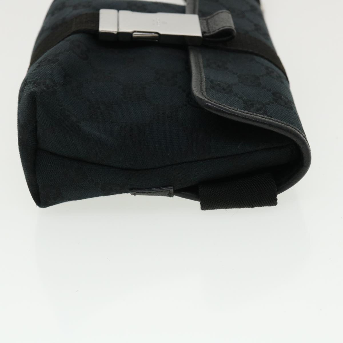 GUCCI GG Canvas Waist Bag Black yk5537