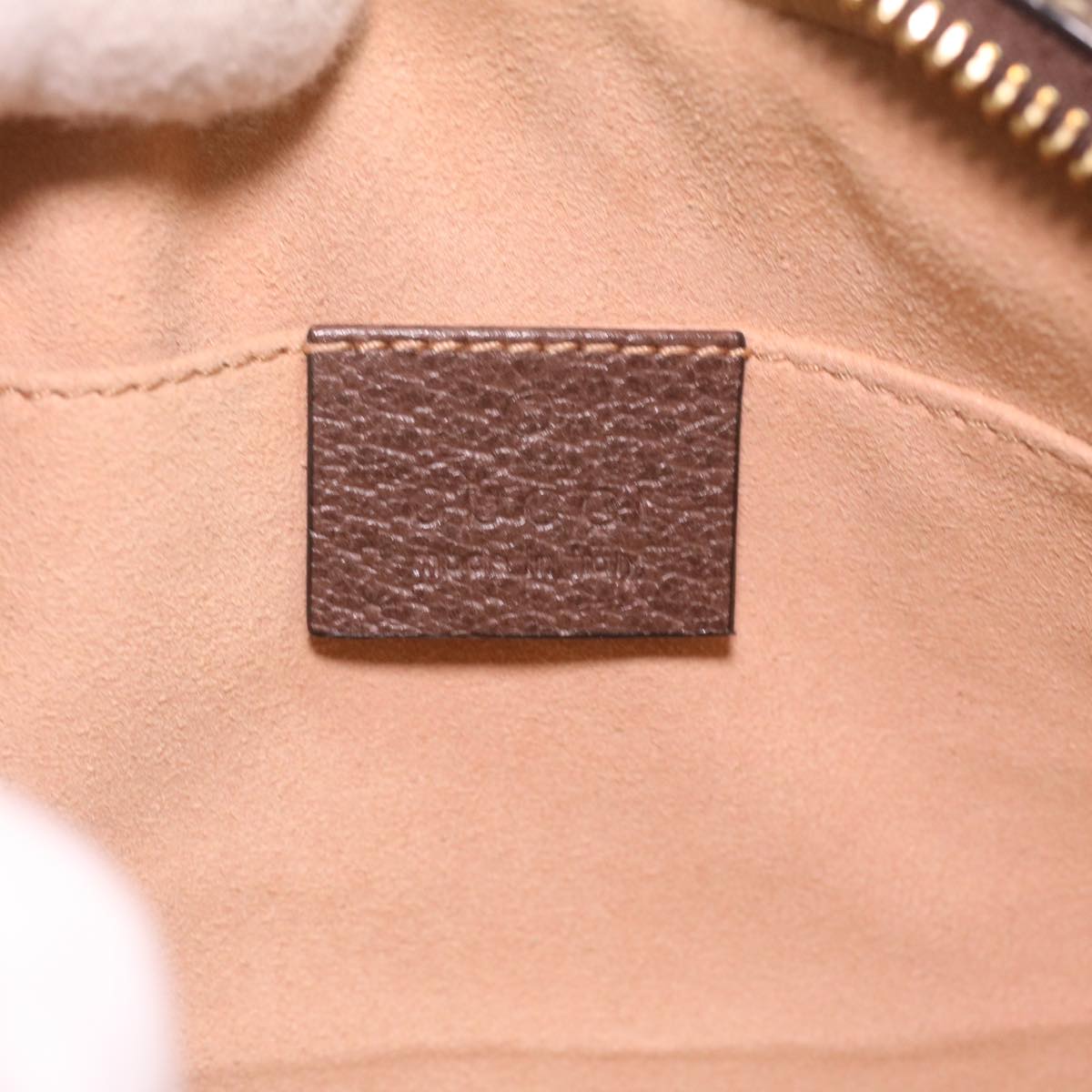 GUCCI Web Sherry Line GG Canvas Shoulder Bag PVC Leather 517350 yk5636