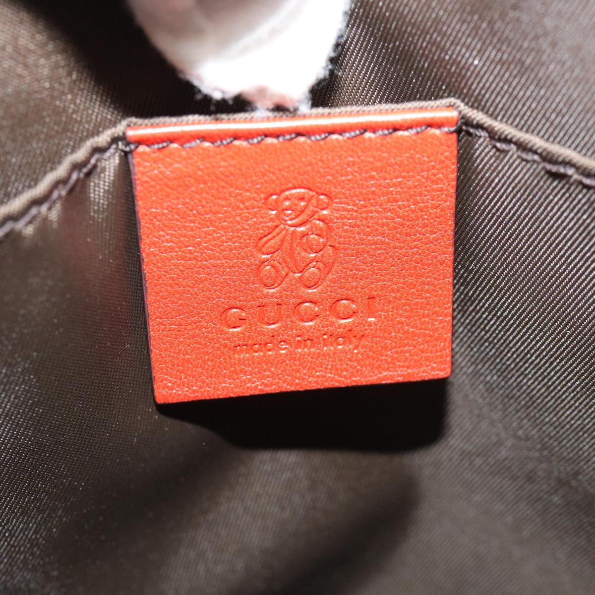 GUCCI GG Canvas Hand Bag Beige Red 297557 yk5735