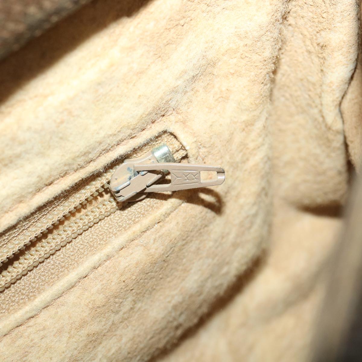 GUCCI GG Canvas Web Sherry Line Shoulder Bag PVC Leather Beige Red yk5883B