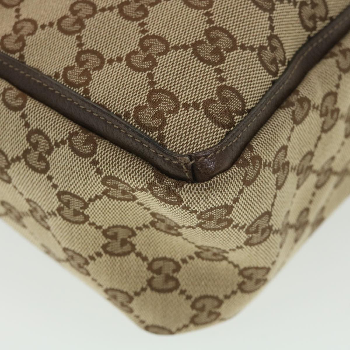 GUCCI GG Canvas Abbey Tote Bag Beige 146247 yk6299