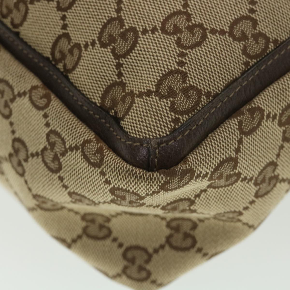 GUCCI GG Canvas Abbey Tote Bag Beige 146247 yk6299