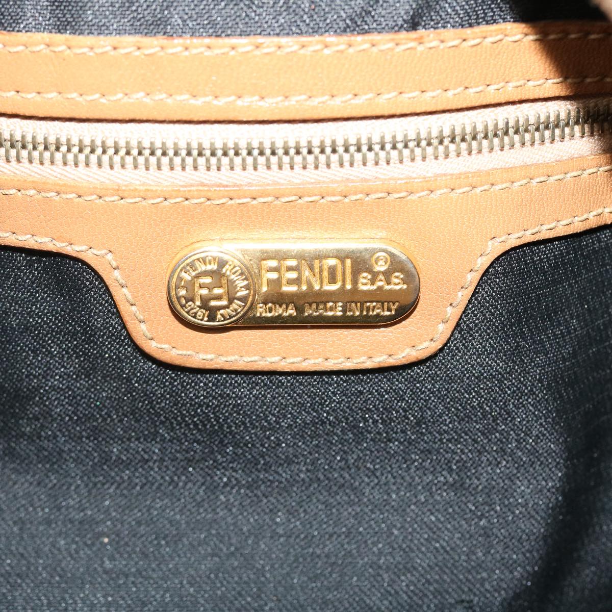 FENDI Mamma Baguette Shoulder Bag Suede Beige 2370/26426 yk6310