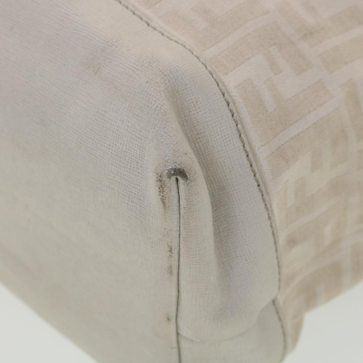 FENDI Zucca Canvas Tote Bag White 8BH185-HKN-128-2550 yk6324