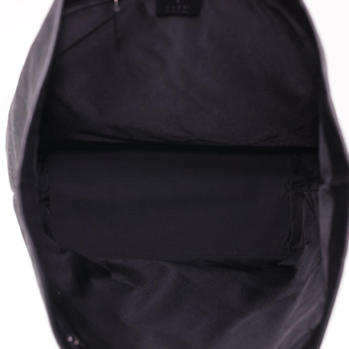 GUCCI GG Canvas Tote Bag Black 31242 yk6422