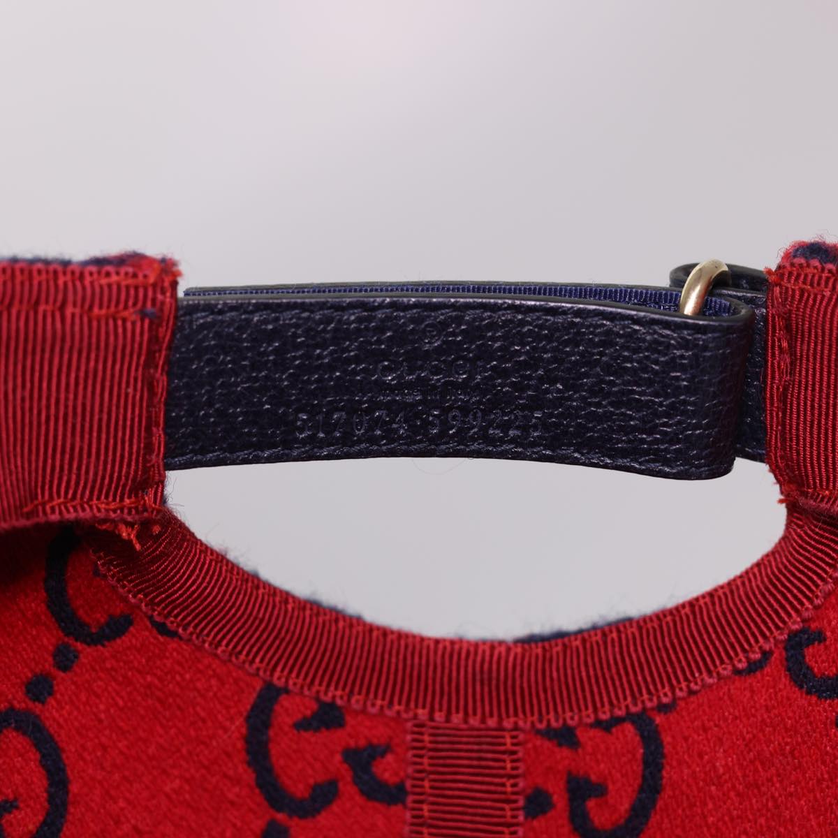 GUCCI Cap Wool M Red 517074 yk6463
