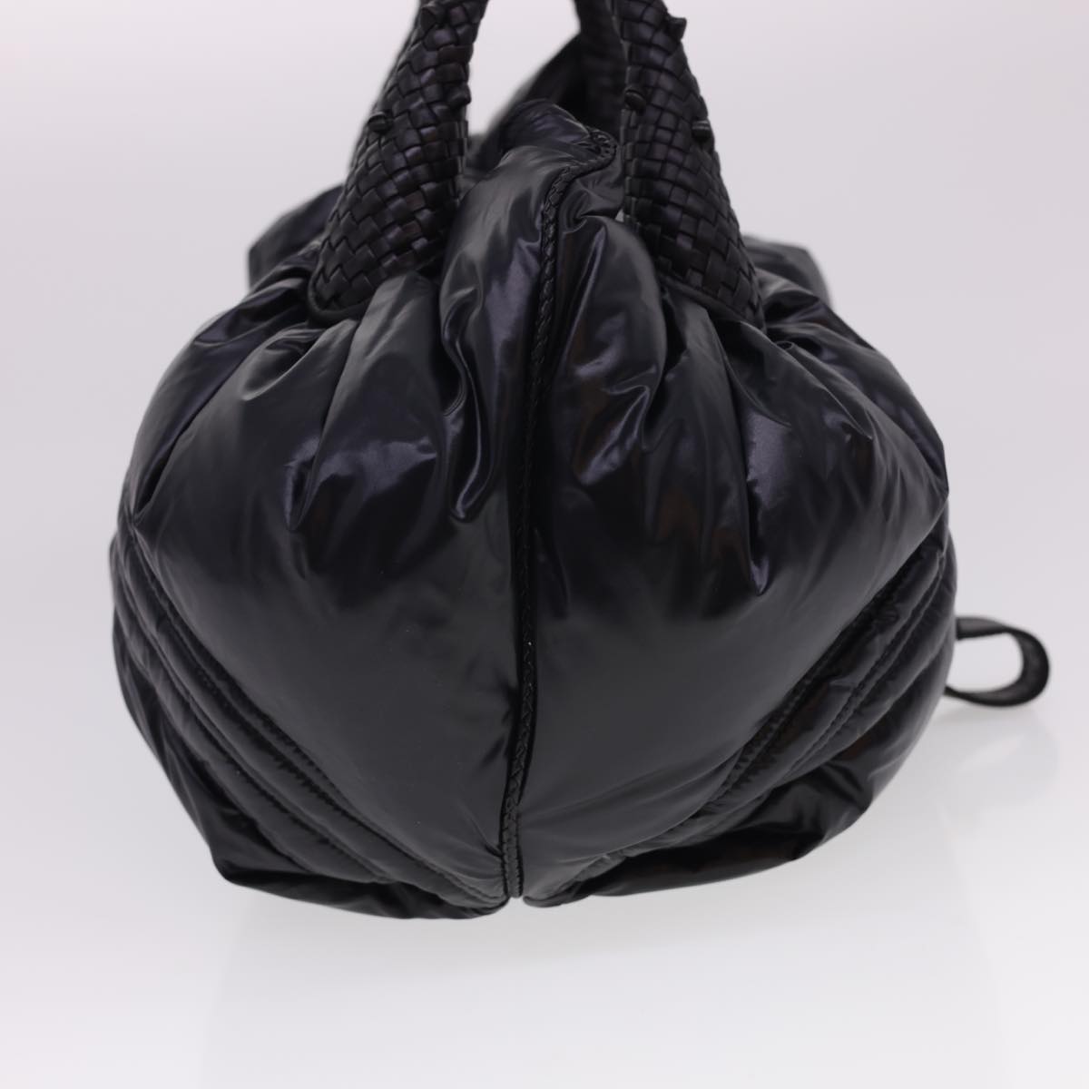 FENDI Spy Hand Bag Moncler Collaboration Nylon Black yk6510