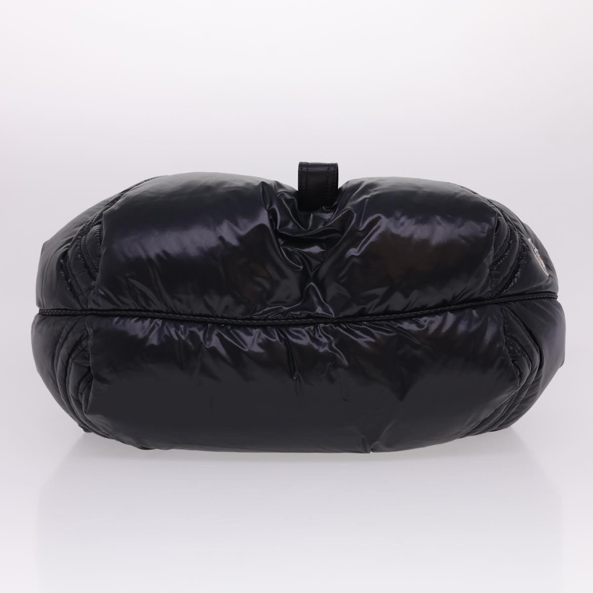 FENDI Spy Hand Bag Moncler Collaboration Nylon Black yk6510