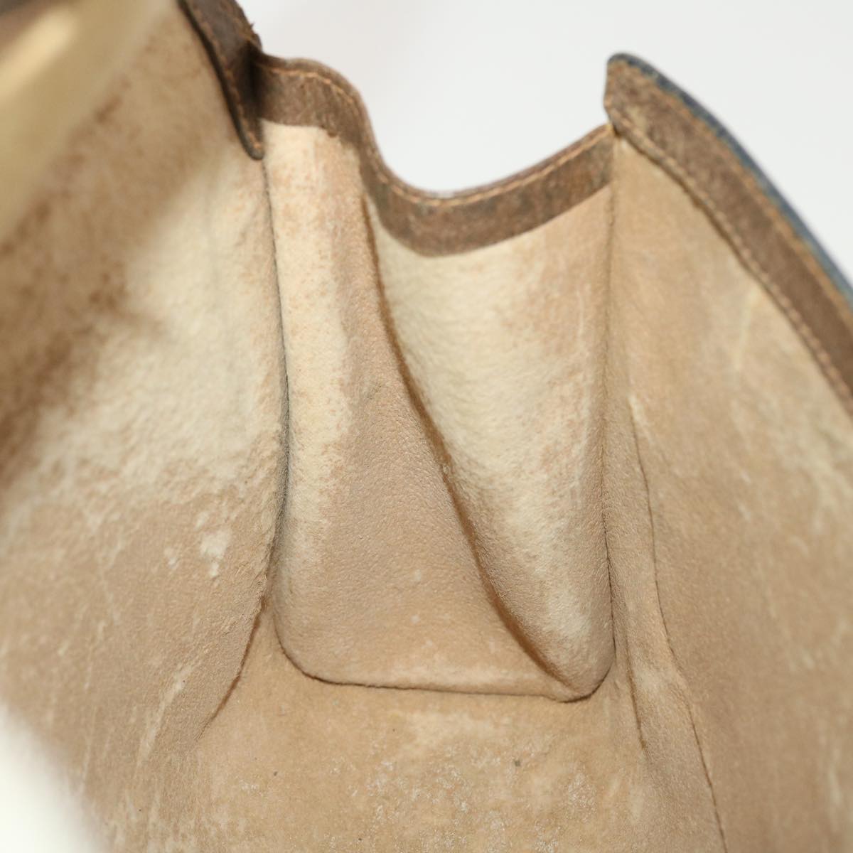 GUCCI GG Canvas Web Sherry Line Clutch Bag Beige Red 89.01.007 yk6645B