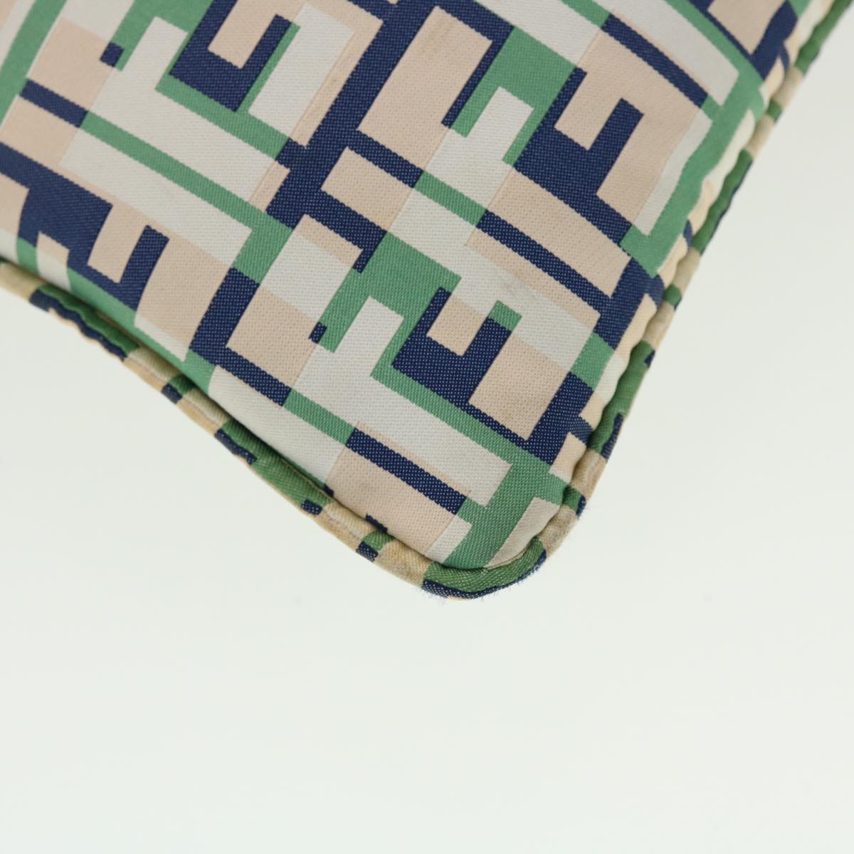 FENDI Zucca Canvas Tote Bag Green yk6886B
