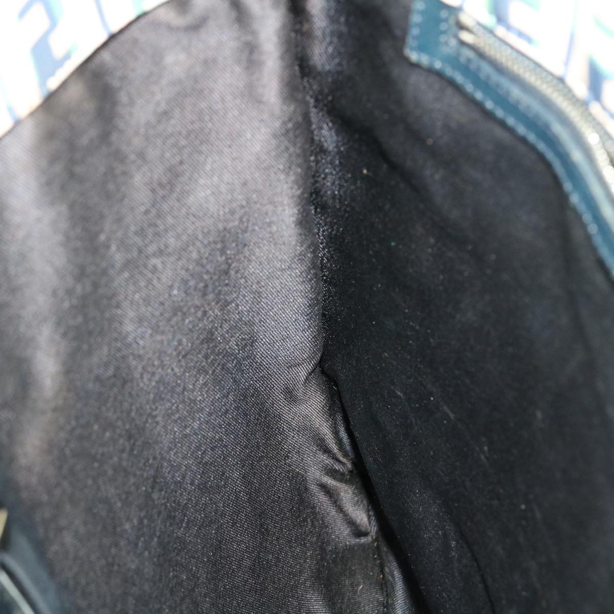 FENDI Zucca Canvas Tote Bag Green yk6886B