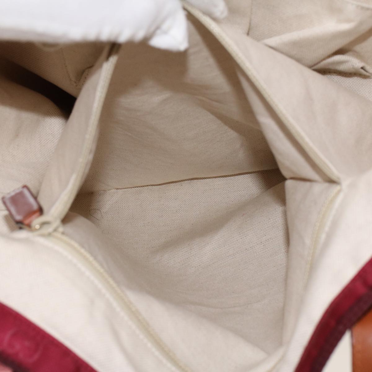 GUCCI GG Canvas Tote Bag Red 295252 yk6894B