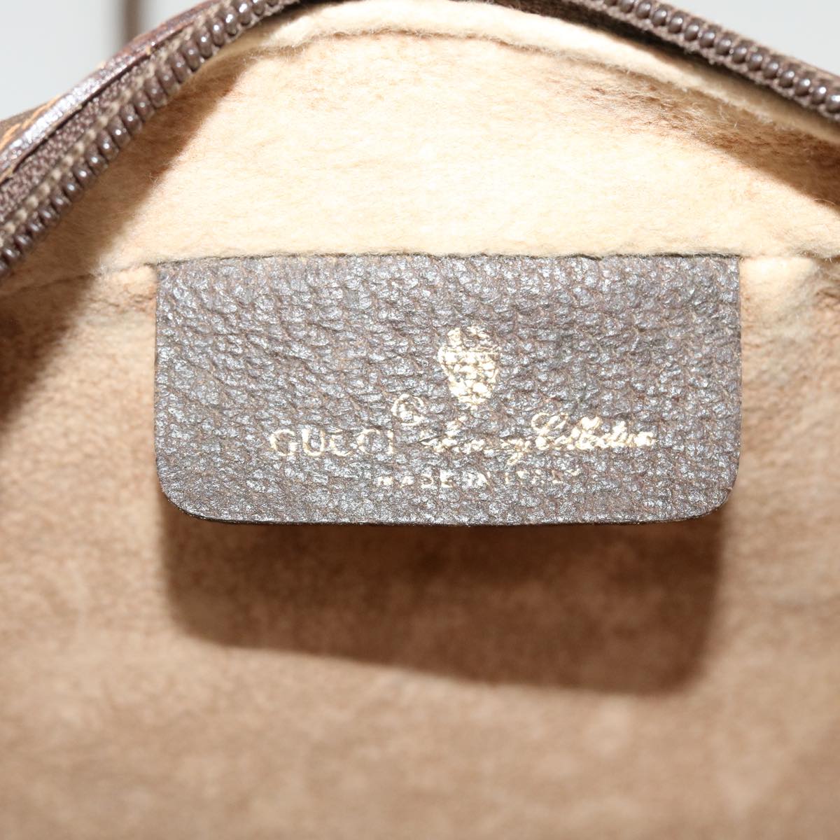 GUCCI GG Canvas Web Sherry Line Shoulder Bag Beige Red 56.02.087 yk6994B