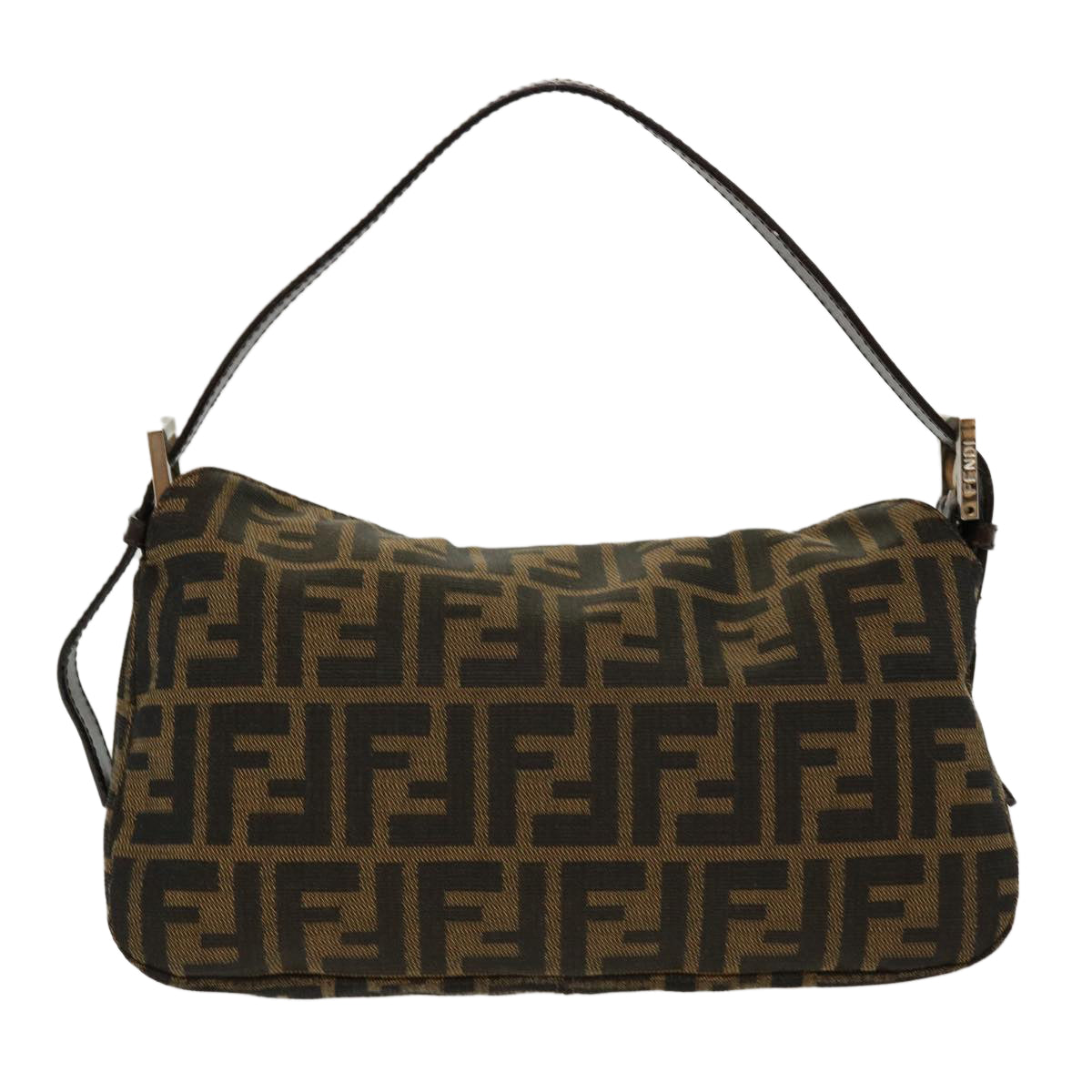 FENDI Zucca Canvas Mamma Baguette Shoulder Bag Brown 2305.26725.008 yk7016B