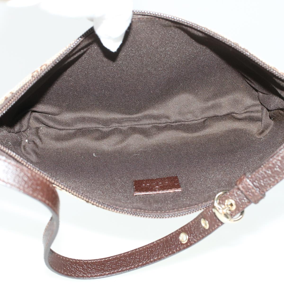 GUCCI GG Canvas Shoulder Bag Beige 190393 yk7036B