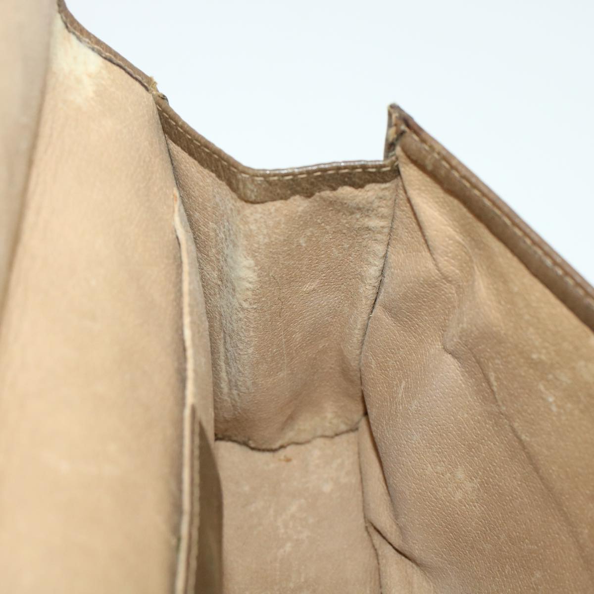 GUCCI GG Canvas Web Sherry Line Clutch Bag Beige Red 89.01.030 yk7078B