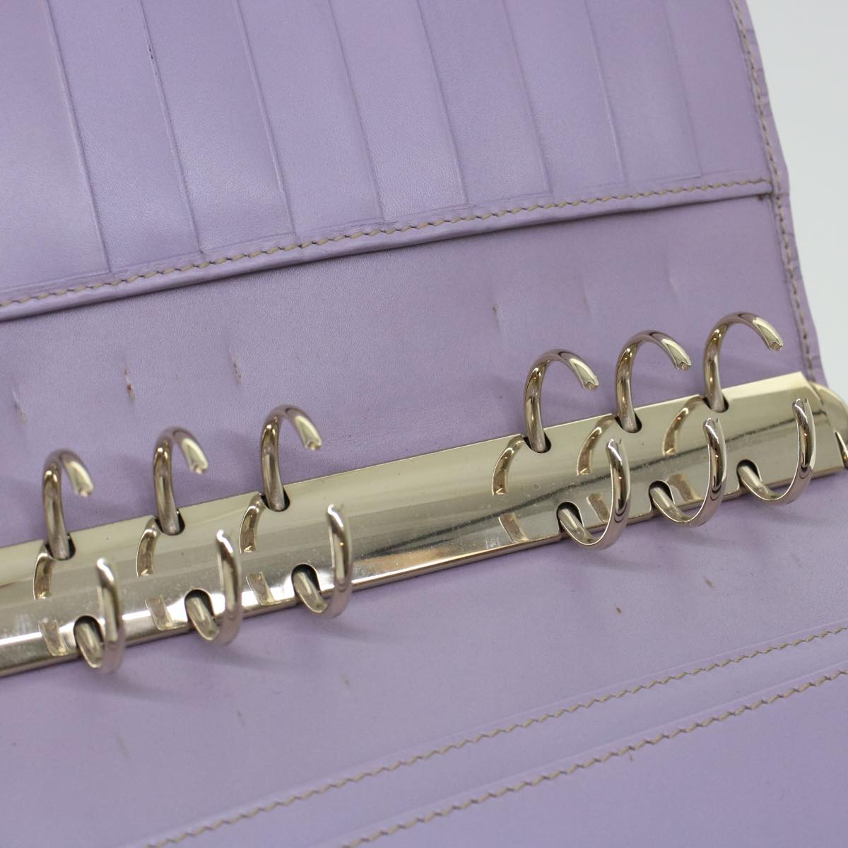 GUCCI GG Canvas Guccissima Day Planner Cover Purple 115241 yk7118
