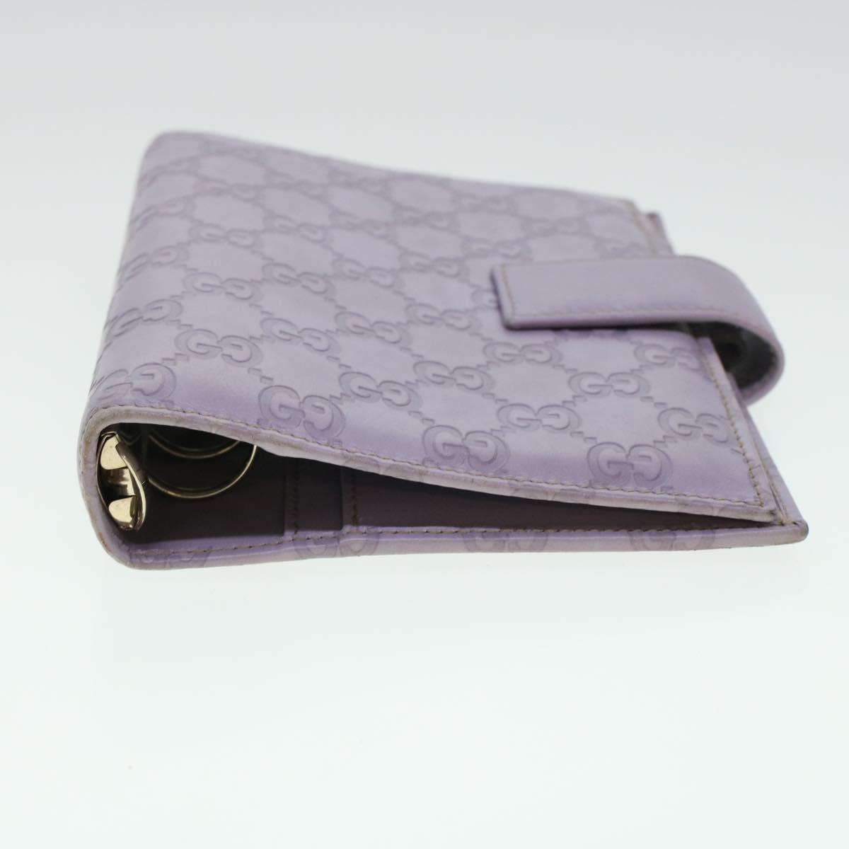 GUCCI GG Canvas Guccissima Day Planner Cover Purple 115241 yk7118