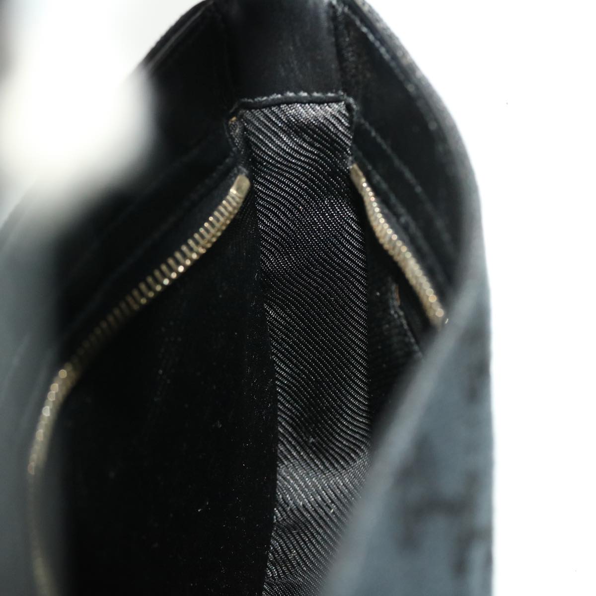 GUCCI GG Canvas Shoulder Bag Black 0014285 yk7184