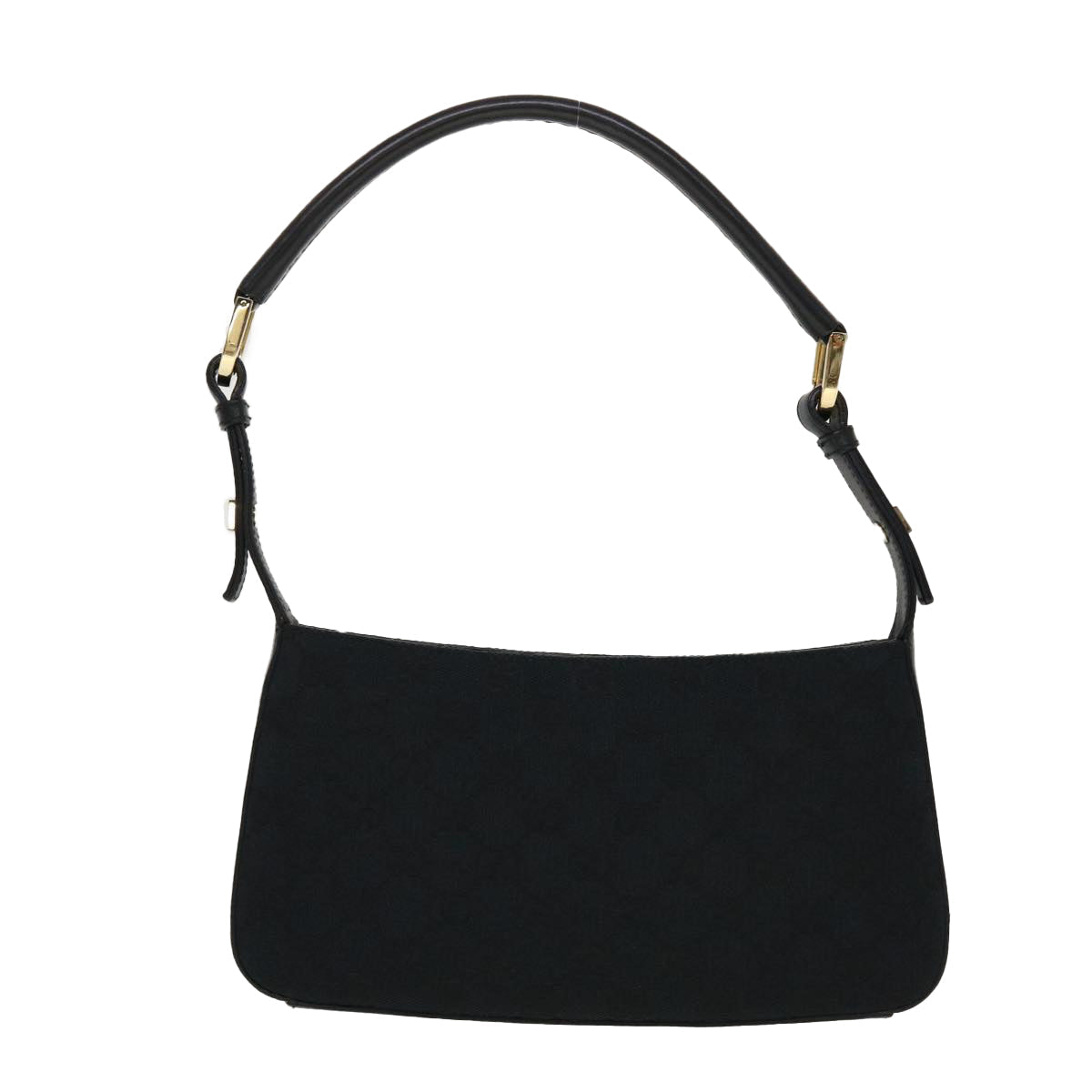 GUCCI GG Canvas Shoulder Bag Black 0014285 yk7184