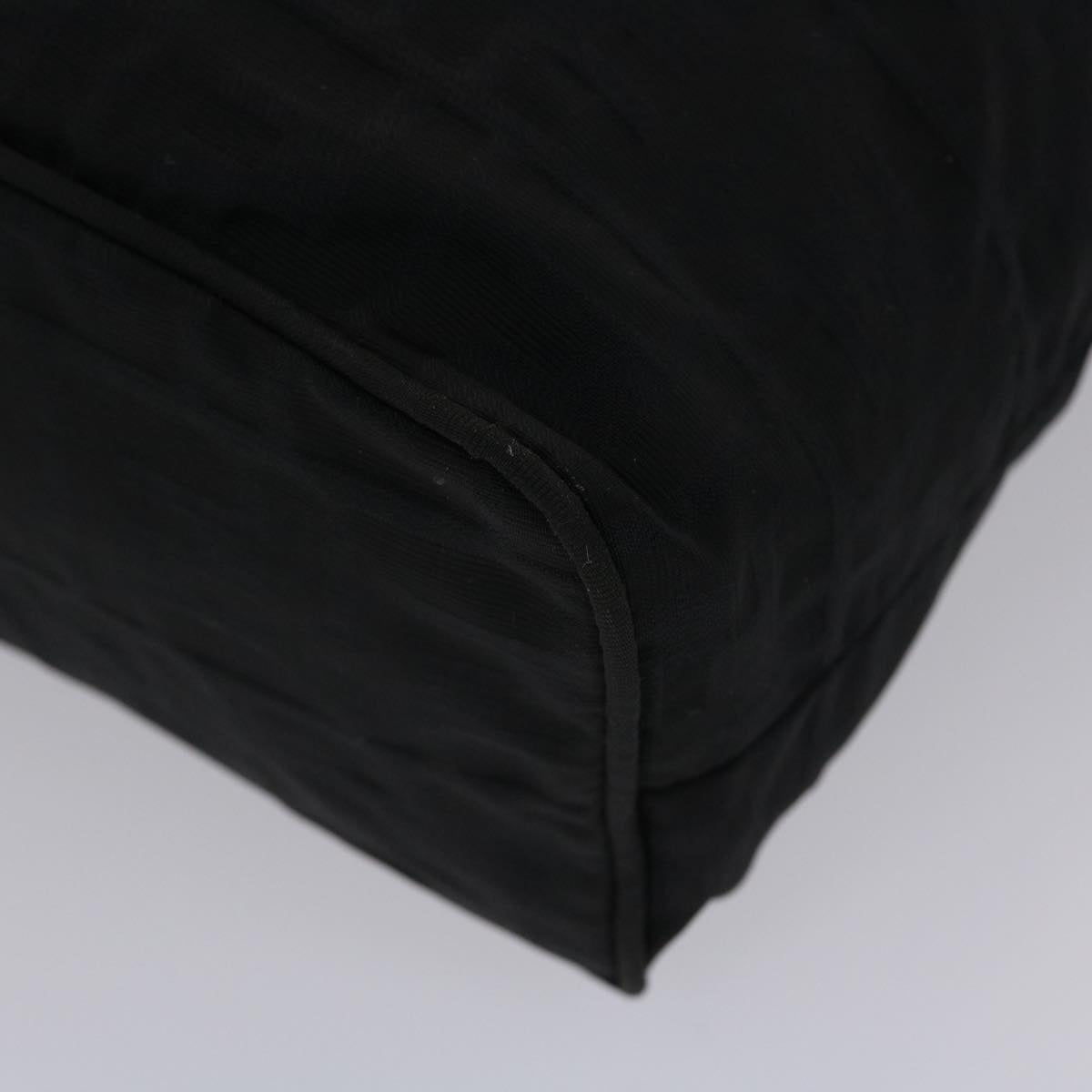 FENDI Zucca Canvas Tote Bag Black yk7411