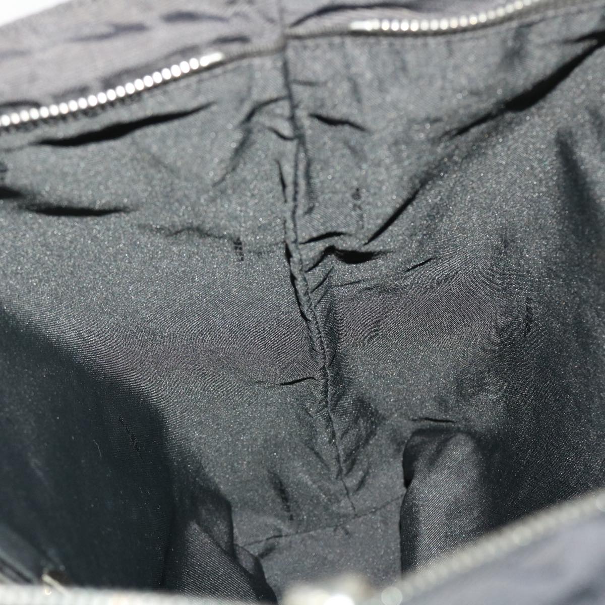 FENDI Zucca Canvas Tote Bag Black yk7411