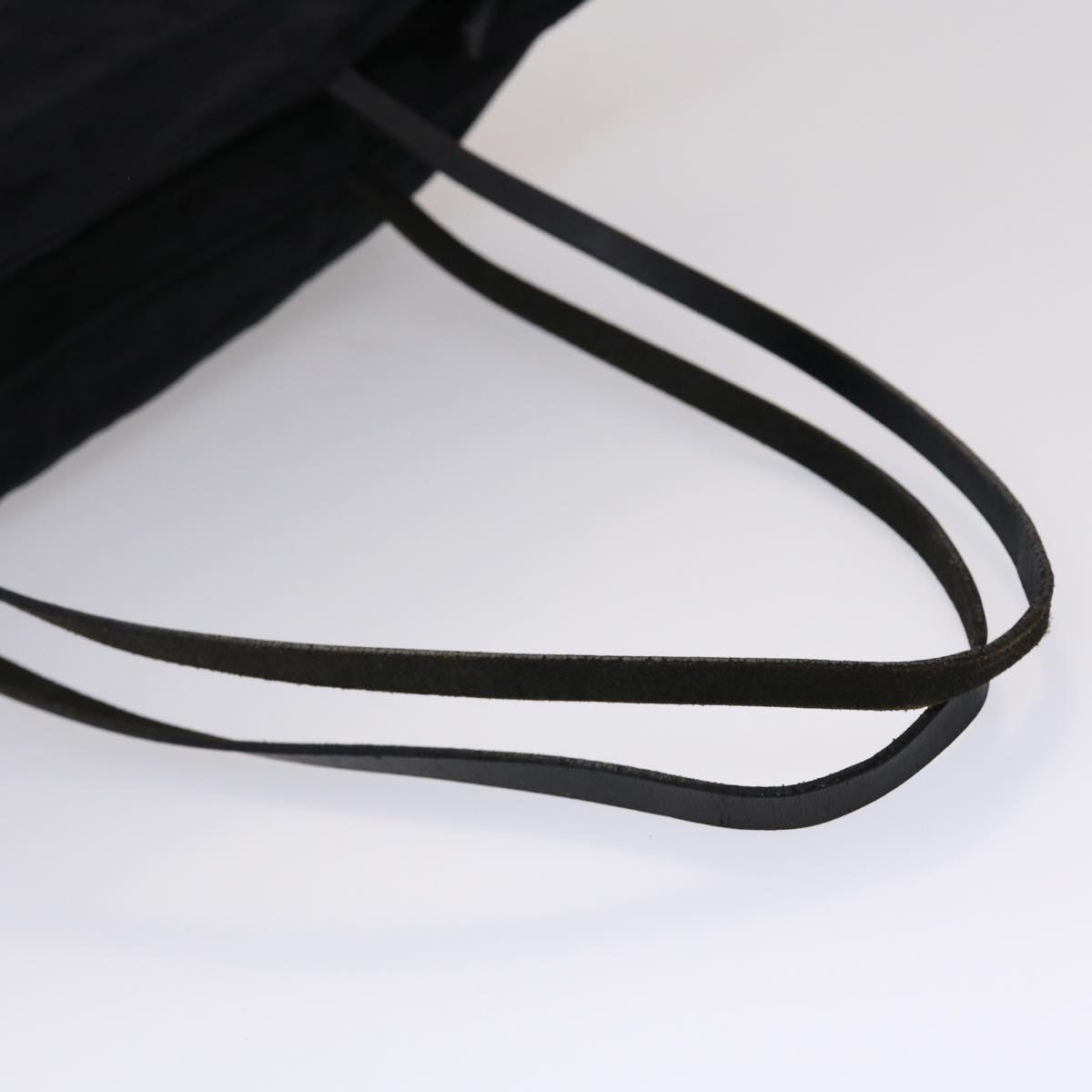 FENDI Zucca Canvas Tote Bag Black yk7411