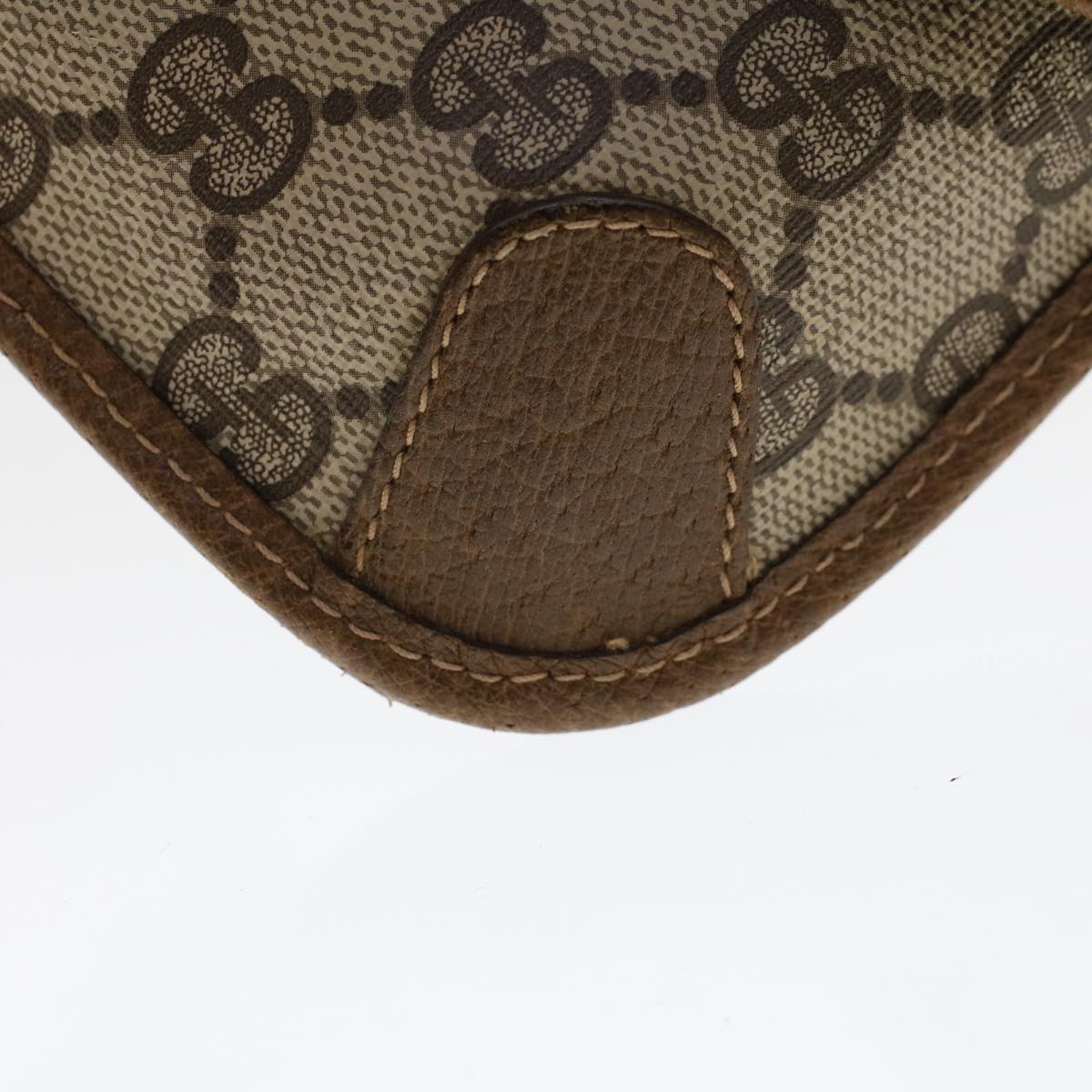 GUCCI GG Canvas Web Sherry Line Pouch Beige Red Green 89.01.021 yk7427