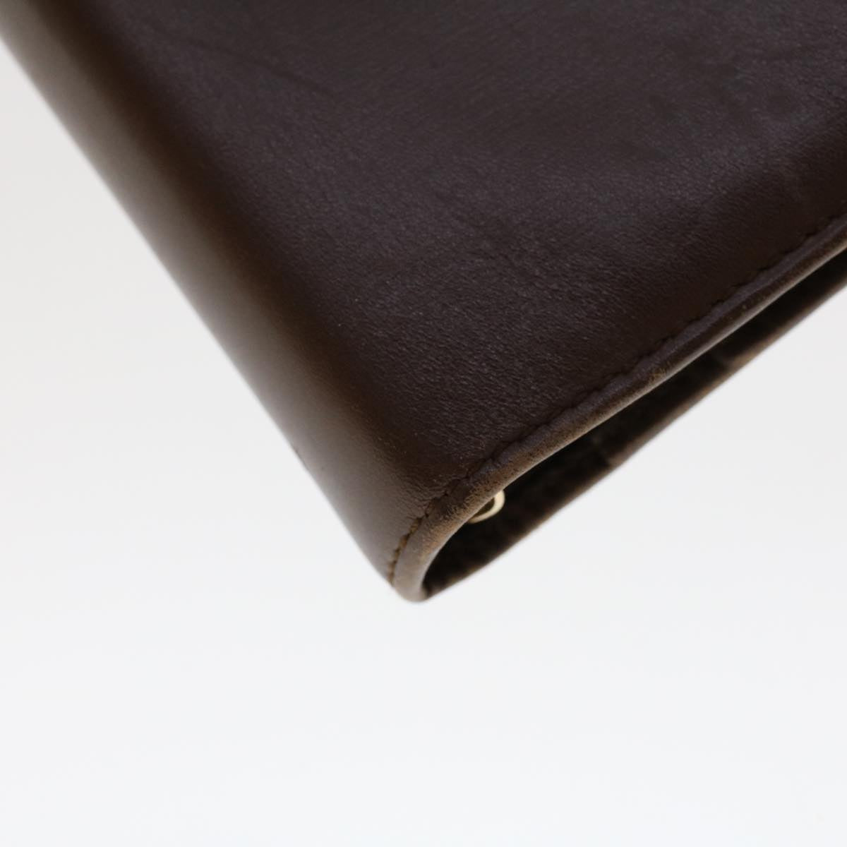 GUCCI GG Marmont Day Planner Cover Leather Brown yk7468