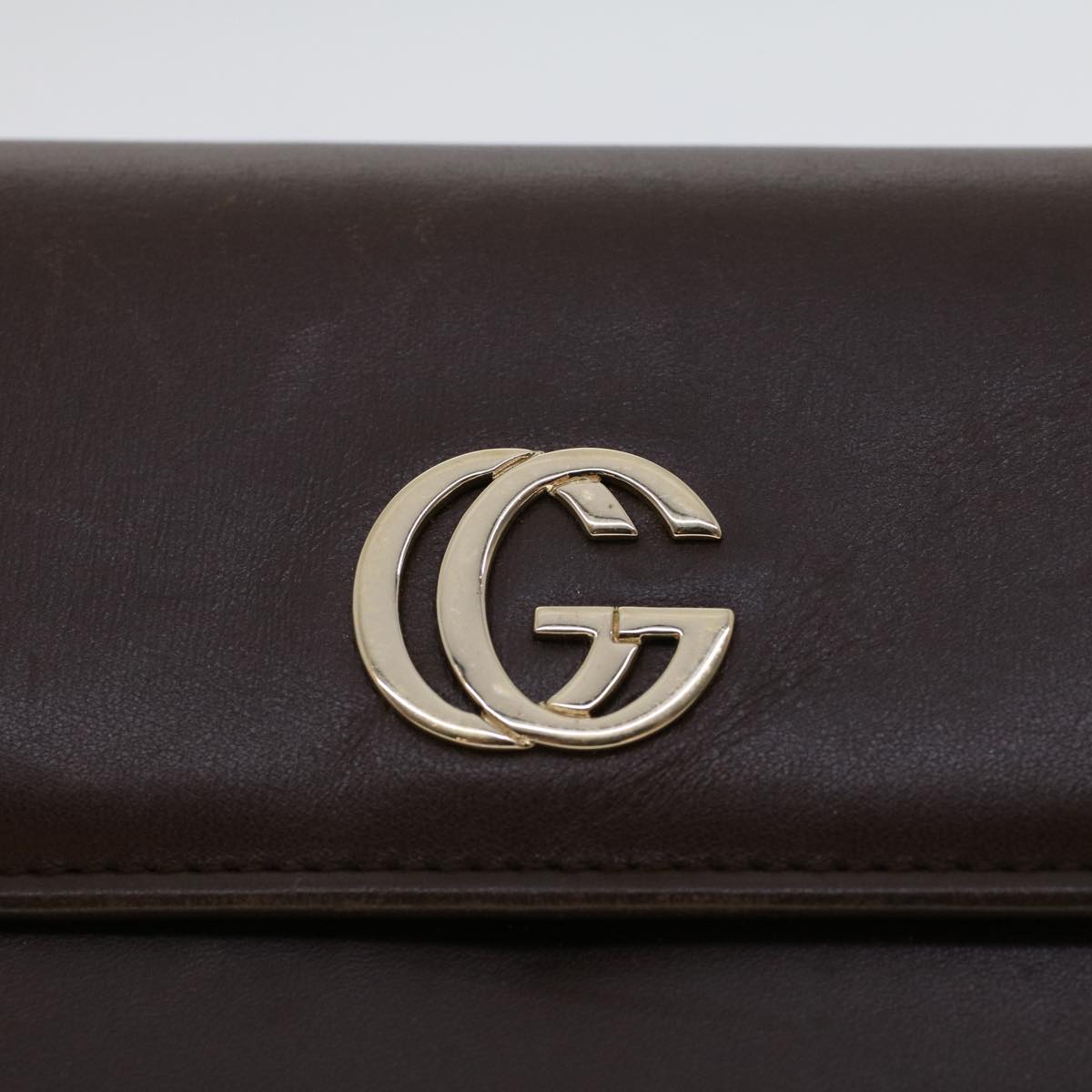 GUCCI GG Marmont Day Planner Cover Leather Brown yk7468