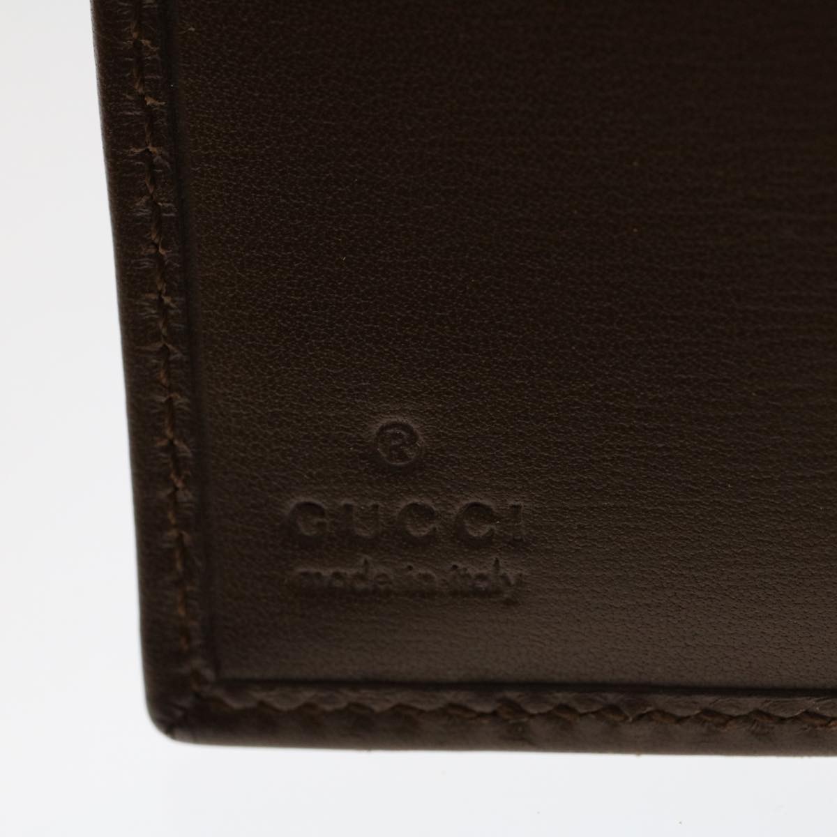 GUCCI GG Marmont Day Planner Cover Leather Brown yk7468