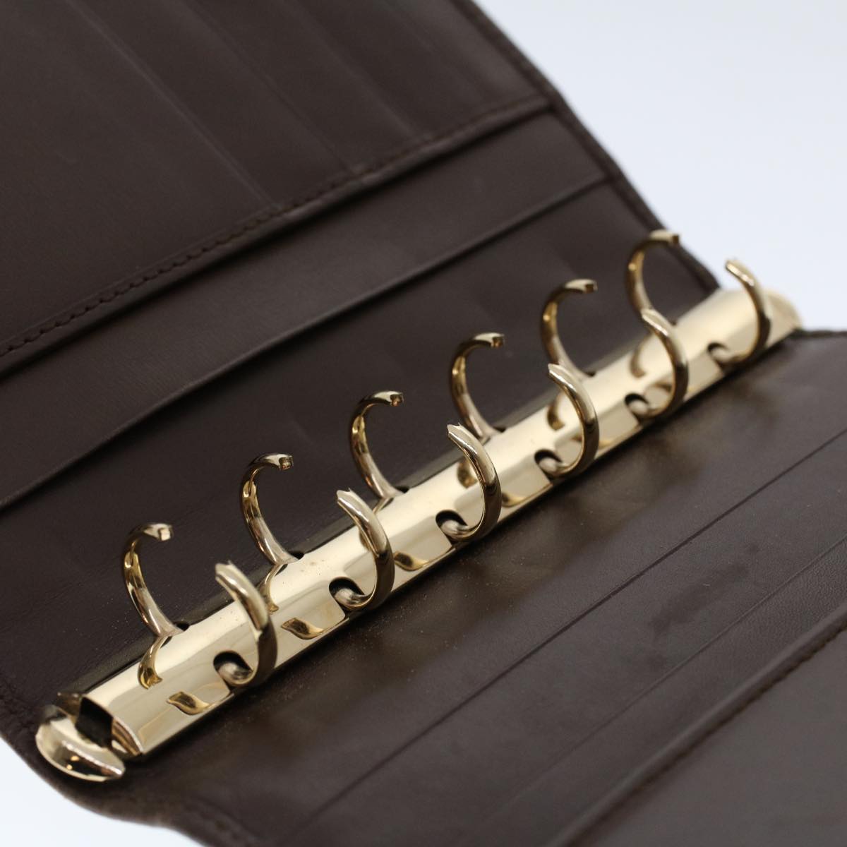 GUCCI GG Marmont Day Planner Cover Leather Brown yk7468
