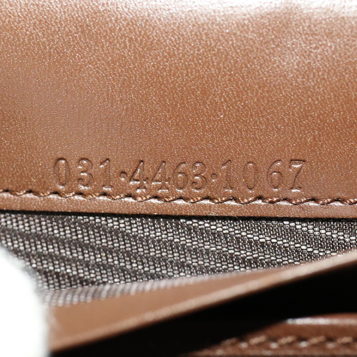 GUCCI GG Marmont Day Planner Cover Leather Brown yk7468