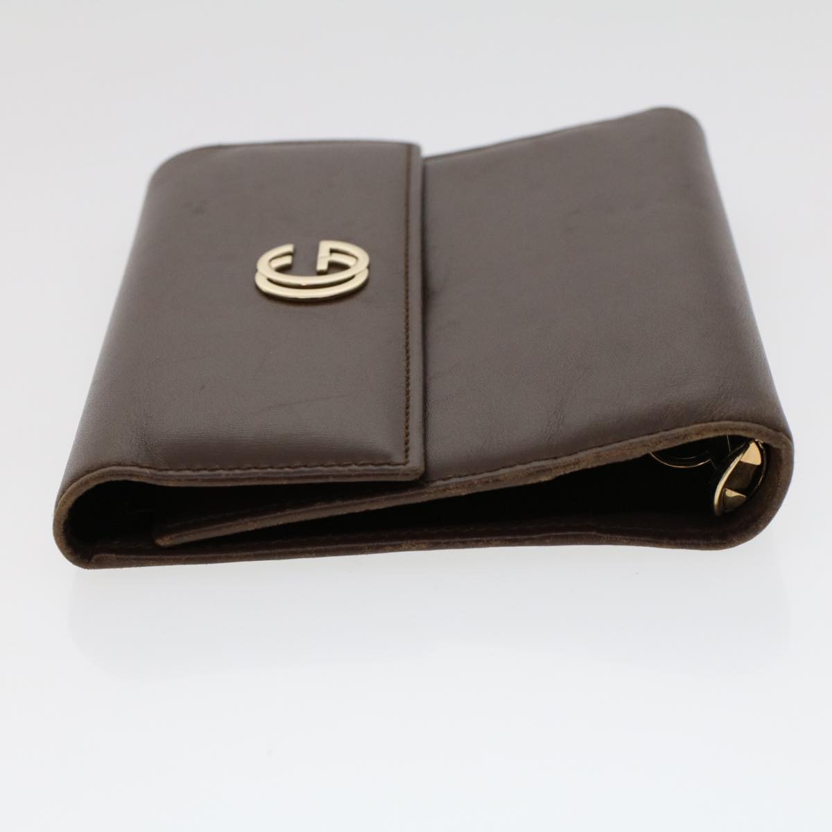 GUCCI GG Marmont Day Planner Cover Leather Brown yk7468