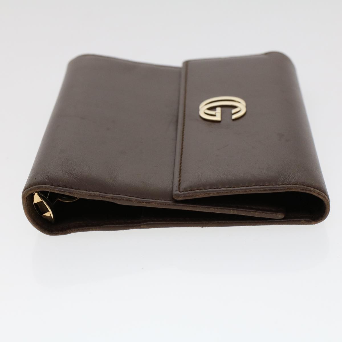GUCCI GG Marmont Day Planner Cover Leather Brown yk7468