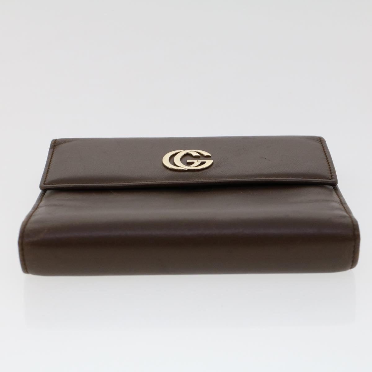 GUCCI GG Marmont Day Planner Cover Leather Brown yk7468