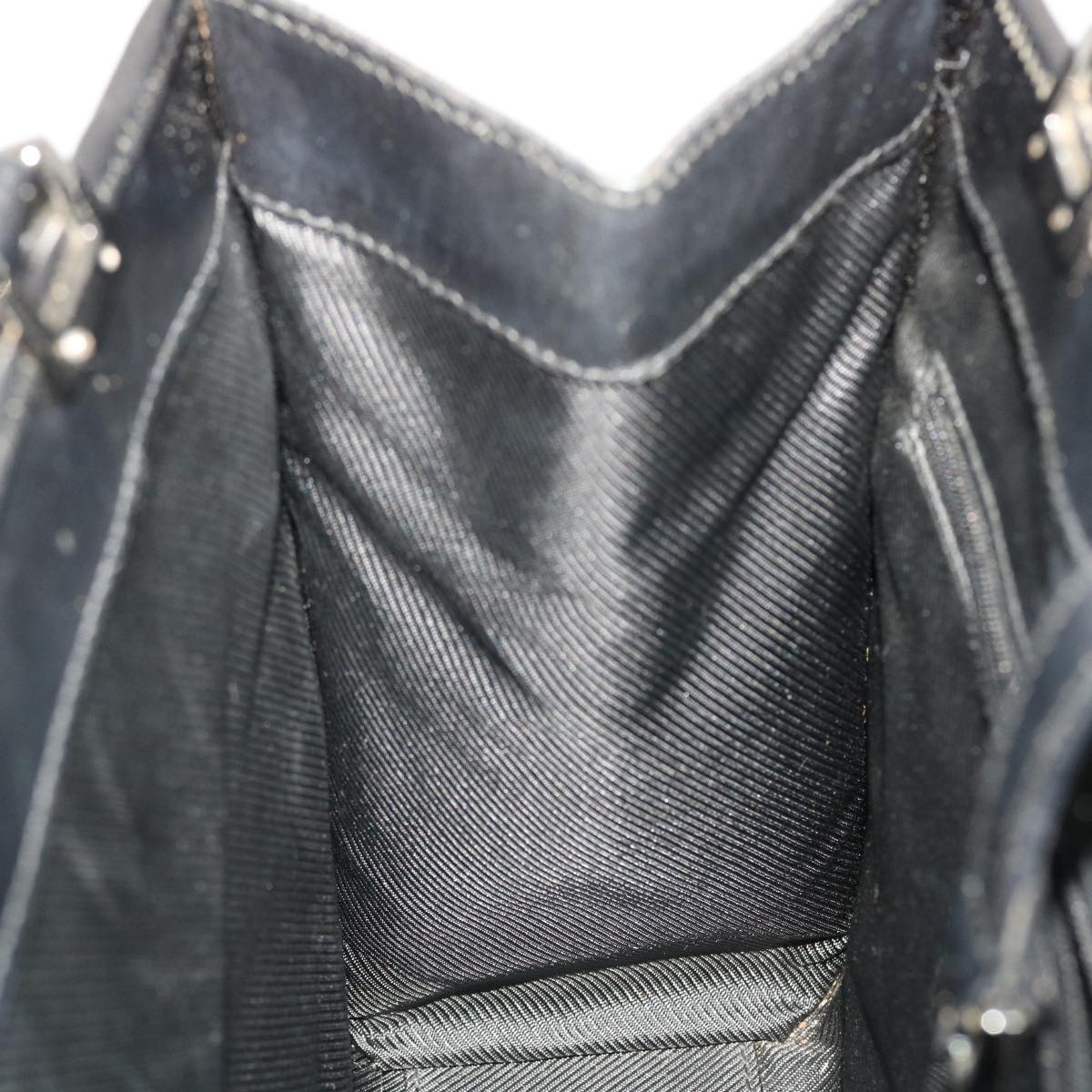GUCCI GG Canvas Jackie Shoulder Bag Leather Black 01731/002122 yk7482