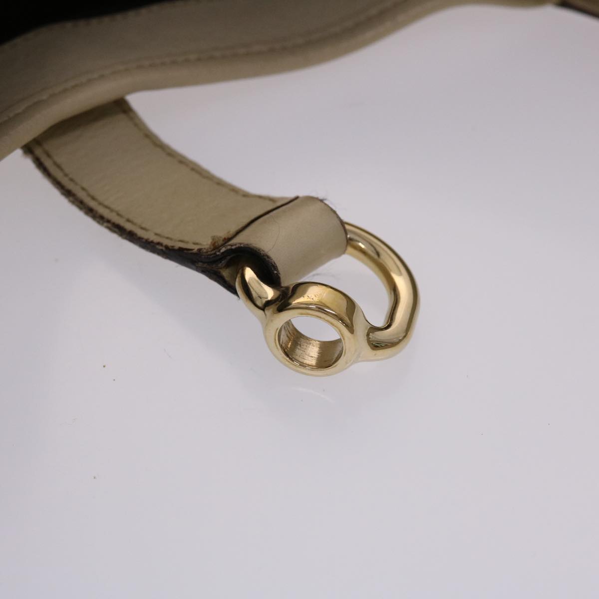 GUCCI GG Canvas Jackie Shoulder Bag White 153029 yk7555B