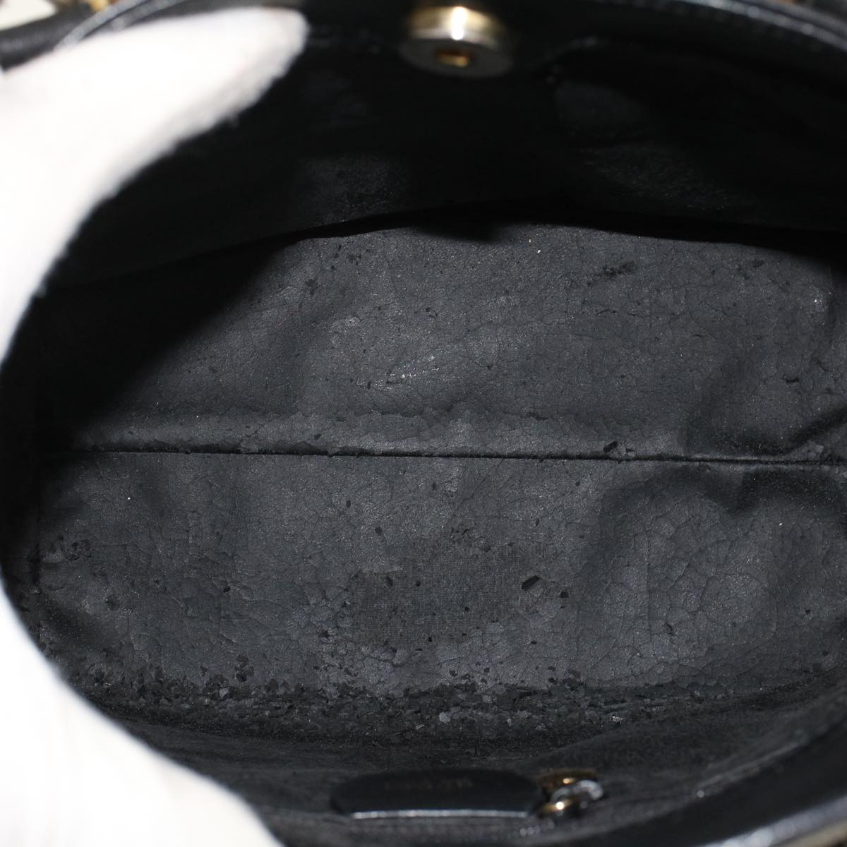 GUCCI Bamboo Hand Bag Leather 2way Black 000.2122.0316 yk7567B