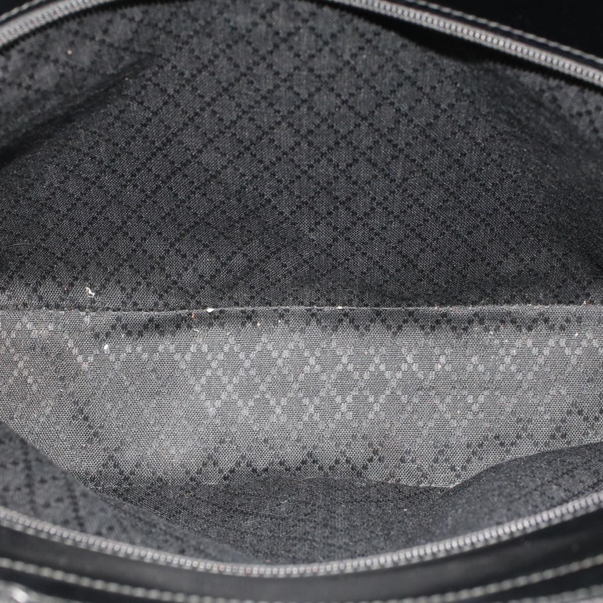 GUCCI Bamboo Hand Bag Canvas 2way Black 002.2058.0439.5 yk7571B