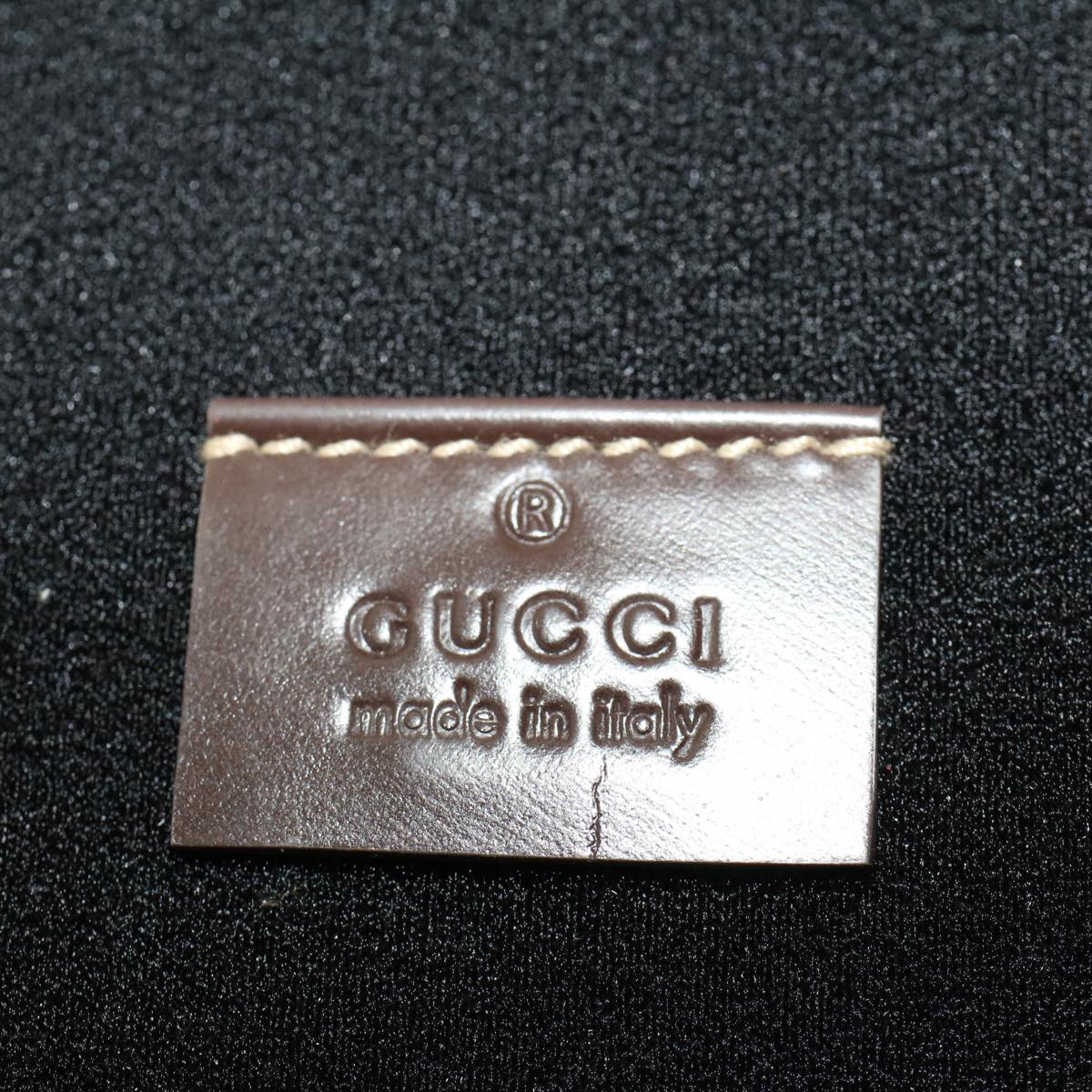 GUCCI GG Canvas Interlocking PC Case PVC Leather Beige 194297 yk7586